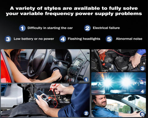Troubleshooting car issues: starting problems, electrical failure, low battery, flashing headlights, and noise solutions