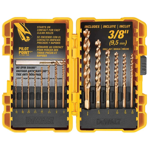 Impact Driver And Drill Bit Set With 100 Piece Kit And Connectable Storage System For Easy Bit Access And Quick Visibility Pro Grade Bit Bar Design Clear Lid Clip Latch For Secure Close DEWALT open case
