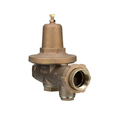 Pressure reducing valve, Zurn Wilkins 2-600XL, 2 in brass body with threaded connections