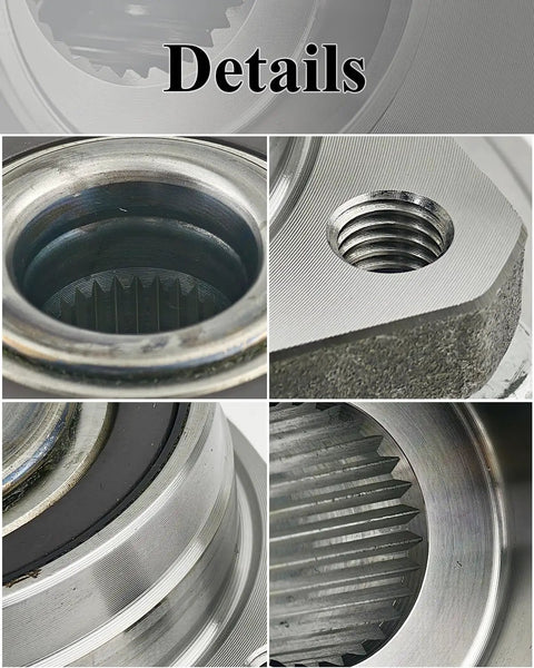 Detailed view of 2 Pack Beefed Up Front And Rear Wheel Bearing And Hub Assembly For 2008 To 2019 Cadillac CTS 2010 To 2015 Chevy Camaro And 2018 To 2019 Impala 5 Lug With Encoder ABS Replacement Kit
