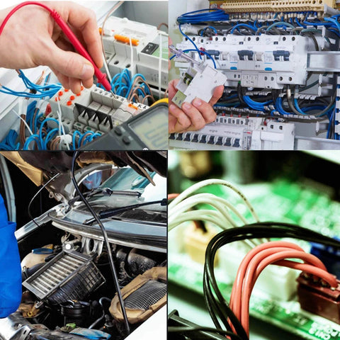 1200 Piece Wire Ferrules Terminals Kit For AWG 22 To 8, Insulated Cord End Connectors in use for electric and industrial systems.