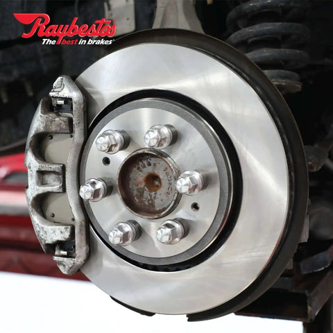 Installed R Line Front Disc Brake Rotor Replacement For Chevy And GMC Cars Trucks And SUVs Stop On A Dime With OE Spec G3000