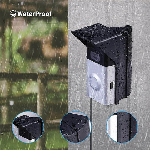 Adjustable 30 To 60 Degree Doorbell Angle Mount For Blink Doorbell And Nest Battery Easy Install No Fuss Setup in rain