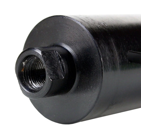 Close-up of 3 Inch Dry Diamond Masonry Core Drill Bit For Concrete Brick And Block 76 Mm, 13/16 Inch Female Threads