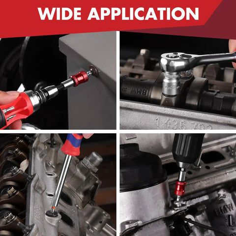 Using 48 Piece Screwdriver Bit And Socket Set With Color Coded S2 Steel Bits Magnetic Bit Holder for diverse applications