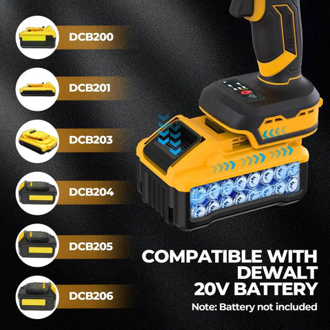 Cordless Reciprocating Saw With Brushless Motor Compatible With 20V Max Batteries No Battery Included Sawzall base and battery options
