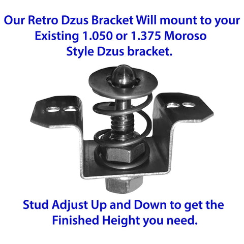 Large Push Button Retro Quick Latch Release Black 1.375 Inch Fits 1.375 Inch Holes Durable UV Protected Powder Coated Finish 400 Lbs Holding Strength