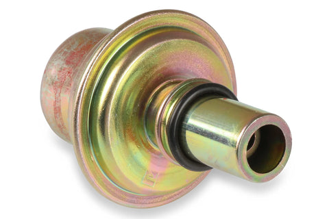 Automotive B&M 20234 adjustable vacuum modulator, metal body with iridescent zinc finish.