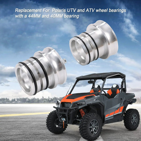 44 40mm Front And Rear Wheel Bearing Greaser Tool For Polaris Ranger 570 800 900 1000XP Sportsman with UTV in background