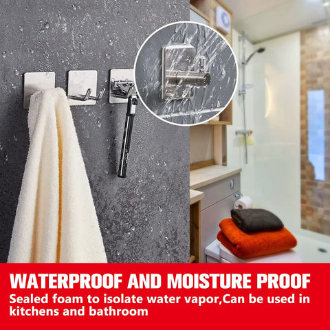 Double-sided heavy-duty foam mounting tape, waterproof, 16.4 ft x 0.94 in for walls and bathroom fixtures