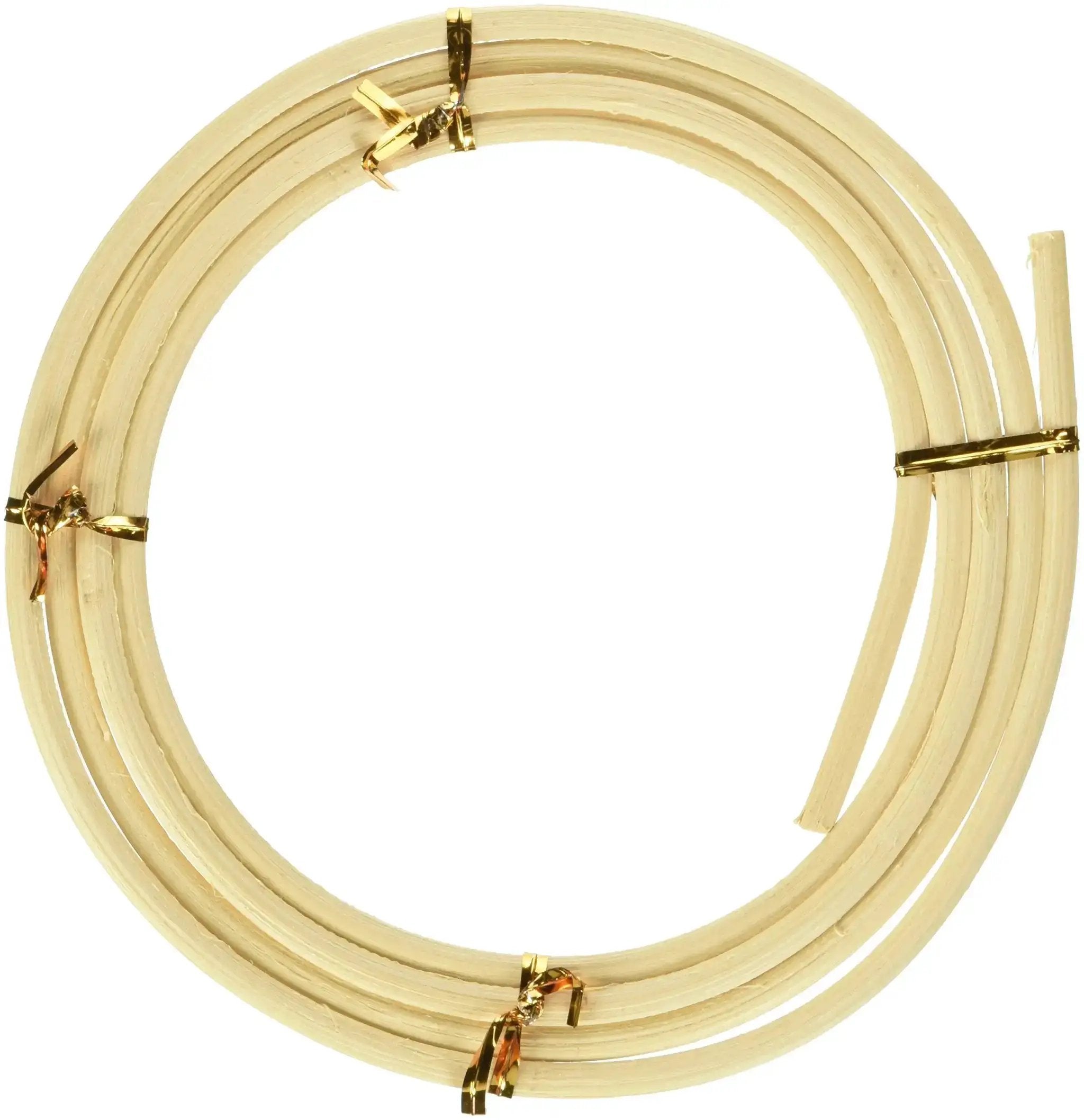 Natural White Reed Spline For Cane Webbing Wedge Shape...