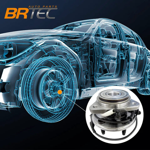 Front Wheel Hub And Bearing Assembly For Ford Explorer Ranger Mazda B3000 B4000 Mercury Mountaineer 5 Lug 4WD With ABS