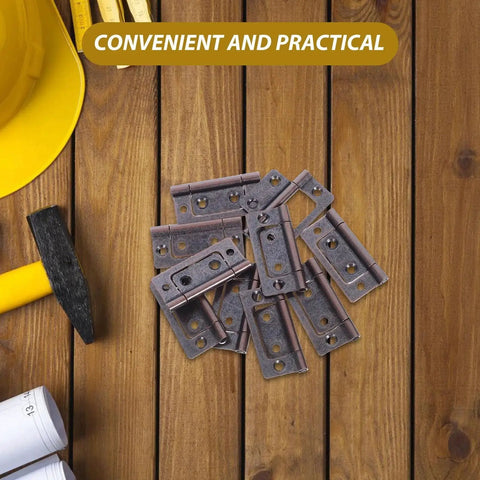 Heavy Duty Silent Bearing Cabinet Hinges Set For Kitchen Bedroom And RV Doors With Stainless Steel Construction Weatherproof Finish High Load Capacity Built To Last Smooth Quiet Operation Easy Alignment 10 Pieces By SOPOTUTU on wooden surface