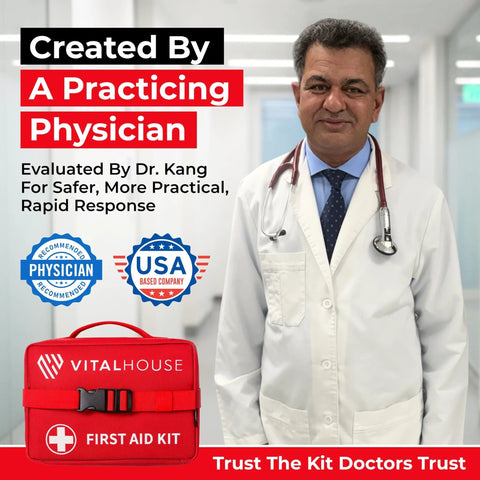 Be Ready For Any Emergency With This Complete 346 Piece First Aid Kit With Tourniquet And Steri Strips for Home Car Travel and Outdoor Use