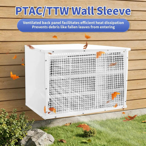 26 Inch PTAC Wall Sleeve For Through The Wall Air Conditioner with decorative frame installation