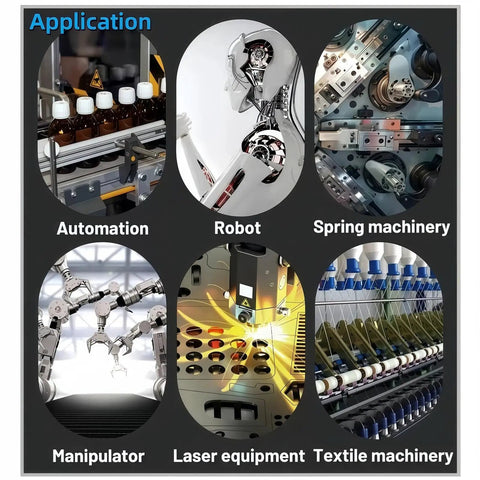 Applications for High Torque 10 To 1 Planetary Gearbox with Low Backlash in automation, robots, textile machinery, and more