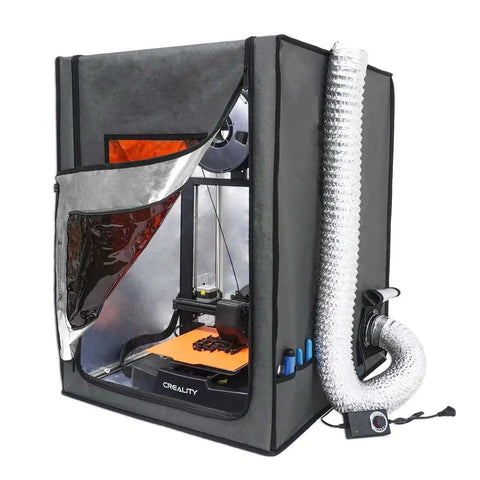 Printer Enclosure With Ventilation Filter And Speed Control 12V Fan 5000RPM For Resin 3D Printing Pro Grade Dustproof Tent