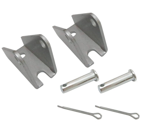 Heavy Duty Steel Mounting Bracket For Linear Actuator Set Of 2 1018 Carbon Steel Construction Built Tough To Support Up To 350 Pound Static Load