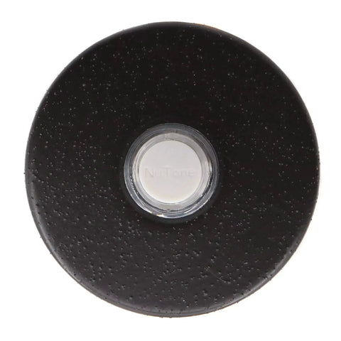 Top view of Oil Rubbed Bronze Builder Chimes Kit with Lighted Stucco Pushbutton for one or two entrances