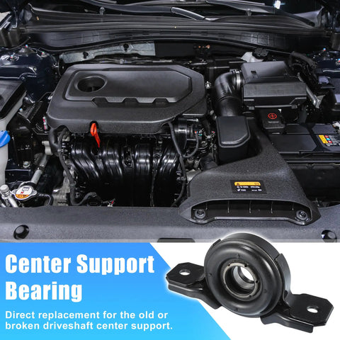 Driveshaft Center Support Bearing For Kia Sorento 2007 2008 Replacement Center Support Easy Install Durable in car engine bay