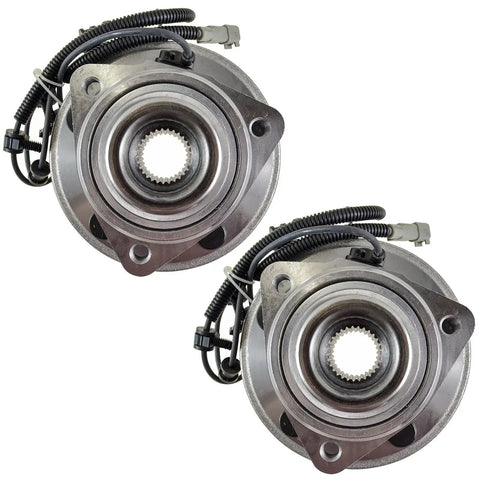 Front Left And Right Wheel Bearing And Hub Assembly Set For 2005 2010 Jeep Grand Cherokee And 2006 2010 Commander shown