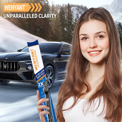 Replacement Front Windshield Wiper Blades 26 Inch And 18 Inch For Toyota Highlander 2020 2021 2022 J Hook U Hook 2 Pack shown in hand.