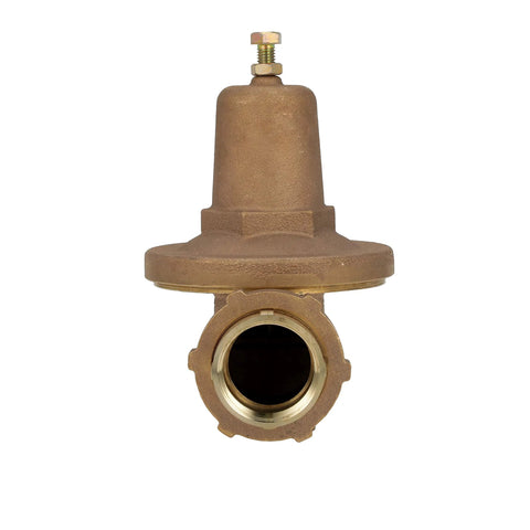 Zurn Wilkins 2-500XL 2-inch water pressure reducing valve, bronze body, front view