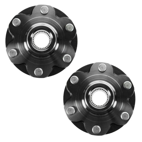 Front Wheel Hub Set For Toyota 4Runner Sequoia Tundra And Tacoma 2 Piece OE Replacement Direct Fit Front Left And Front Right Hub Assemblies