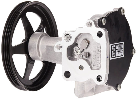 Vacuum pump, ACDelco GM Original Equipment, with black pulley and silver housing