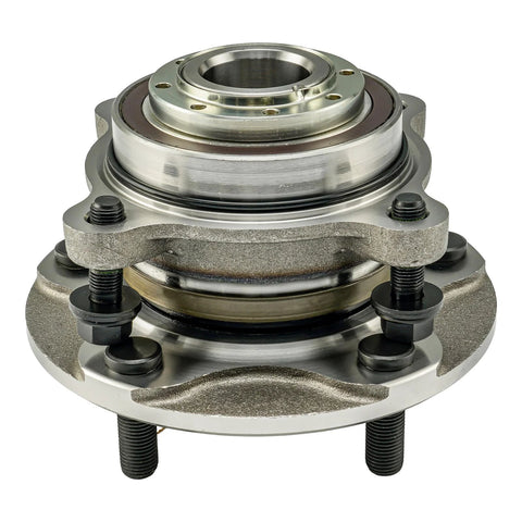 Front Wheel Bearing Hub Assembly 515204 Compatible With Toyota Tundra 2007 Through 2019 And Sequoia 2008 Through 2019 With Quad Lip Seal Design