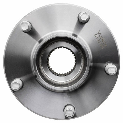 Front view of Front Wheel Bearing Hub Assembly 513296 Fits 2007 Through 2019 Nissan Altima Maxima Murano Pathfinder Infiniti