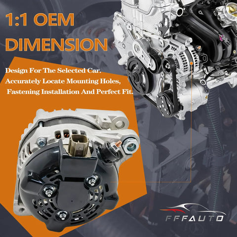 3.5L Alternator For Avalon Camry RAV4 RX350 Fits Toyota And Lexus Direct Fit Easy Install Upgrade Your Ride