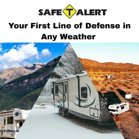 Propane Gas Alarm For RVs And Travel Trailers Surface Mount White 20 Series 20-441-P-WT for safe camping in any weather