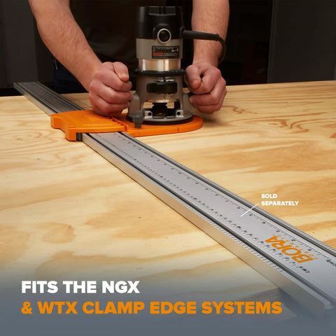 Router Dado Jig For Precise Dados Rabbets And Mortises That Woodworkers Dig And Love Works With WTX And NGX Clamp Edges