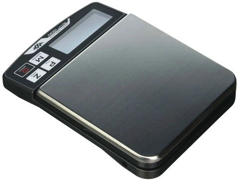 Front view of IBalance i500 Digital Kitchen Scale With 500g Capacity 0.1g Precision Large Backlit Display Stainless Steel Bowl Advanced Parts Counting AC Adapter Included SCM500