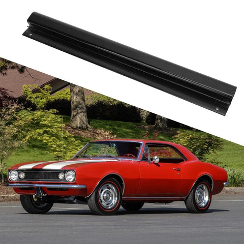 Heavy Duty Firewall Wire Duct 13 Inch Gutter Channel Replacement For Nova 1965 1972, ABS Plastic, Installed on Classic Chevy Nova