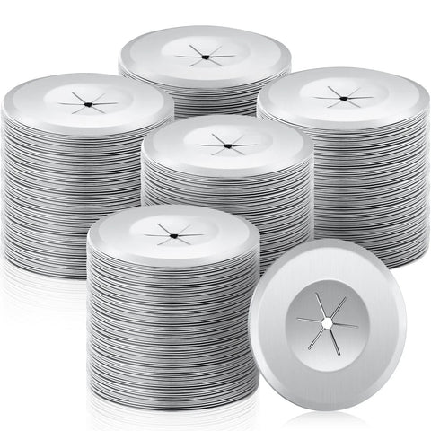 Round galvanized steel self-locking plaster washers, 1.5 inch, flat washers set of 1000 pieces