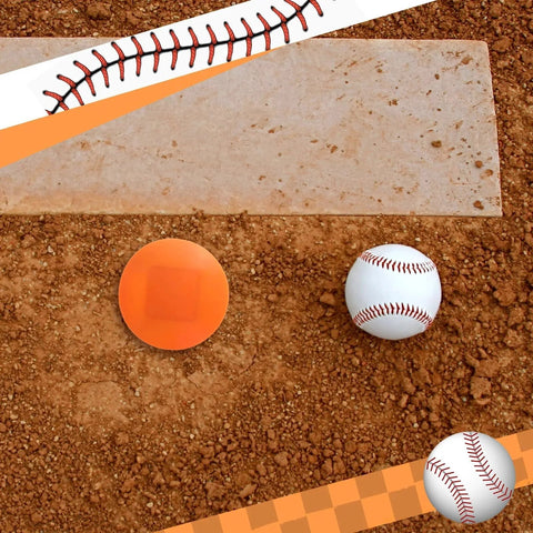 8 Pack Rubber Baseball Base Plugs For Field Ground Receptacles Orange Durable Anchors For Baseball And Softball Diamond 2.75 Inch Height