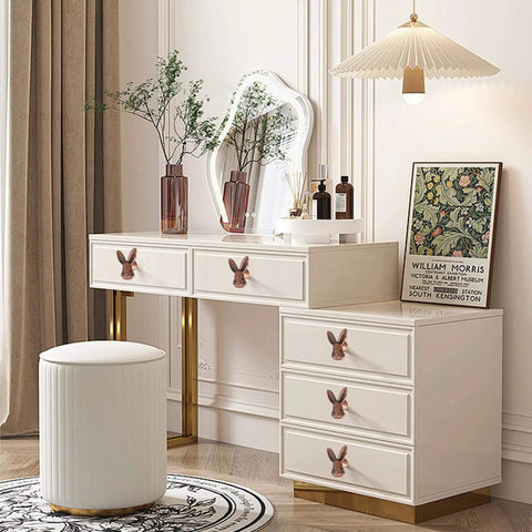 Bedroom dresser with Cute 4 Pack Rabbit Drawer Knobs With 3D Bunny Head Design For Kids Rooms And Furniture Zinc Alloy Decorative Cabinet Pulls With Antique Finish Bolwhao