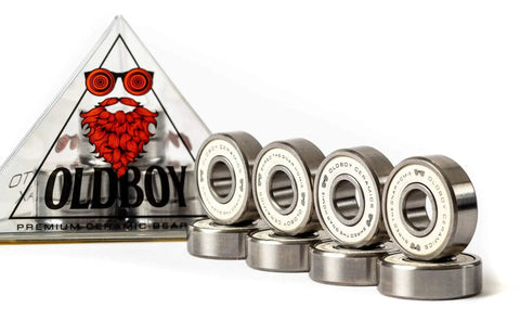 Premium Ceramic Bearings Set Of 8 For Skateboards Longboards Inline Skates And Rollerblades Featuring ZrO2 Ceramic Balls