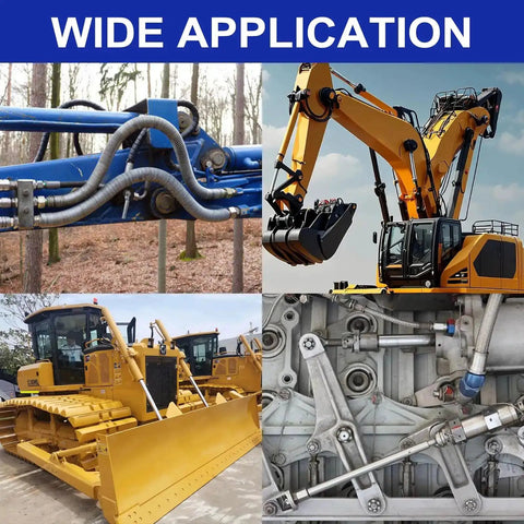 Hydraulic O Ring Kit With 12 Sizes For ORB Fittings SAE 900 Series Buna N 90 Durometer Hose Seals used in construction machinery