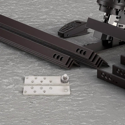 Heavy Duty Stainless Steel Pivot Hinge For Hidden Doors Concealed Door Hardware For Secret Bookcase Installations Seamless Rotation