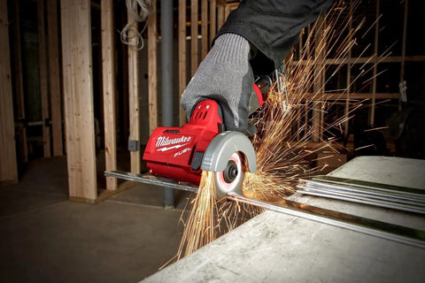 Compact 12V Cut Off Tool Bare Tool With Reversible Blade Rotation, Powerstate Brushless Motor, Redlink Plus Intelligence
