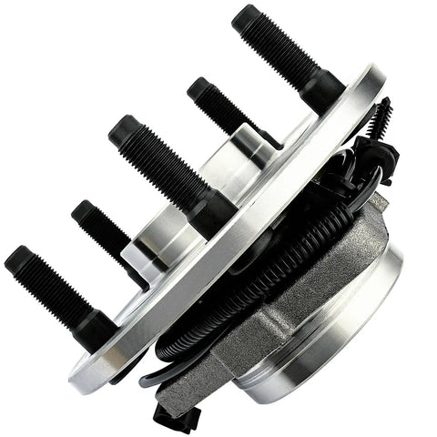 Pair Front Wheel Hub And Bearing Assembly 515126 For 2009 2010 2011 Dodge Ram 1500 With ABS 5 Lug Driver And Passenger Side Ready To Roll