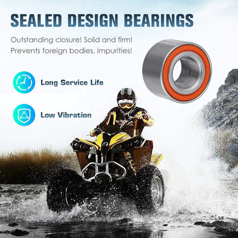 Wheel Bearing Set Front And Rear For Can Am Maverick 1000R Sport 1000 Trail 800R Outlander 400 500 570 650 800 850 MAX 1000 Renegade