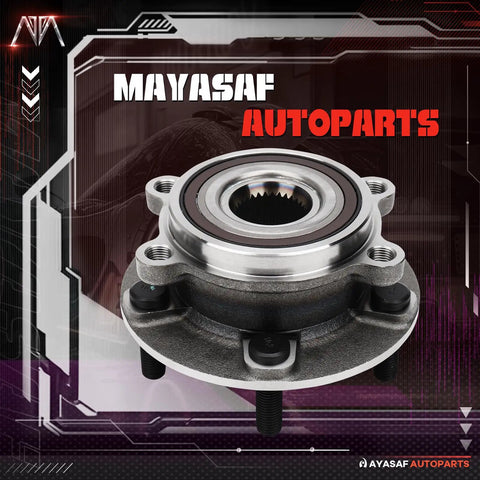 Front Left Or Right Wheel Hub Bearing Assembly For CX-5 2013-2018 And Mazda6 2014-2016 2.0L/2.5L L4 Engines Drop-In Direct Fit Replacement Bolt Right Up Durable Hub Bearing Easy Install