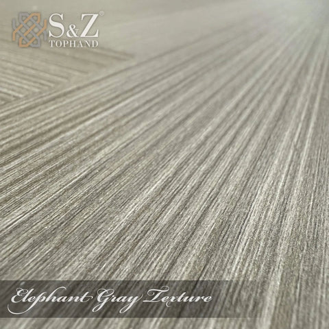 Close-up of Elephant Gray textured MDF surface used in 32x84 Inch MDF Light Gray Barn Door With 6.6 Ft Sliding Hardware Kit