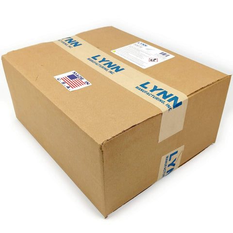 Boxed ceramic fiber insulation, 1/4" thick x 16" x 240", 2400°F fireproof blanket (3007E) with LYN tape.