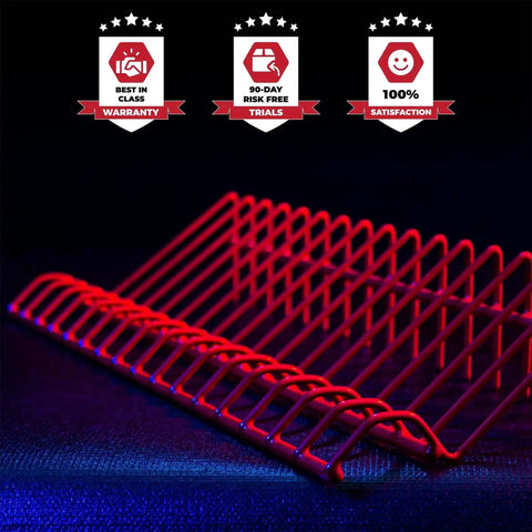 Pliers Rack Organizer For Tool Box Drawer Storage Red Compact Holder That Fits 16 Pliers Pro Grade Build For Pros