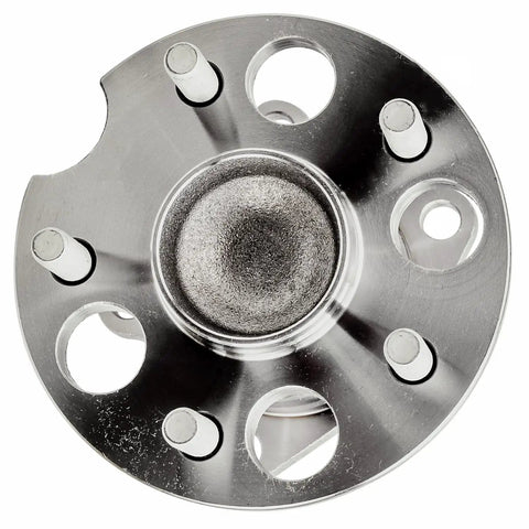 Top view of Rear Right Wheel Bearing Hub Assembly Fits Toyota Highlander FWD And Lexus RX Series RX330 RX350 RX400h With ABS 5 Lug